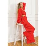 Red Dancing Jumpsuit