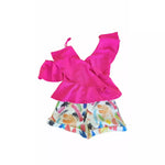 Abstract Print Shorts