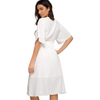 White Polka Dots Dress