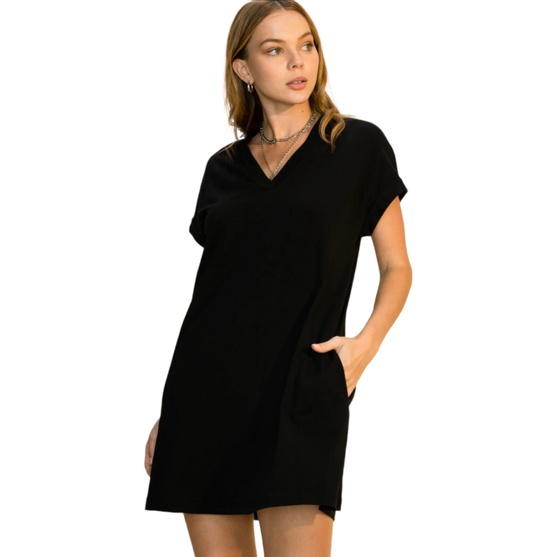 Black Shift Dress