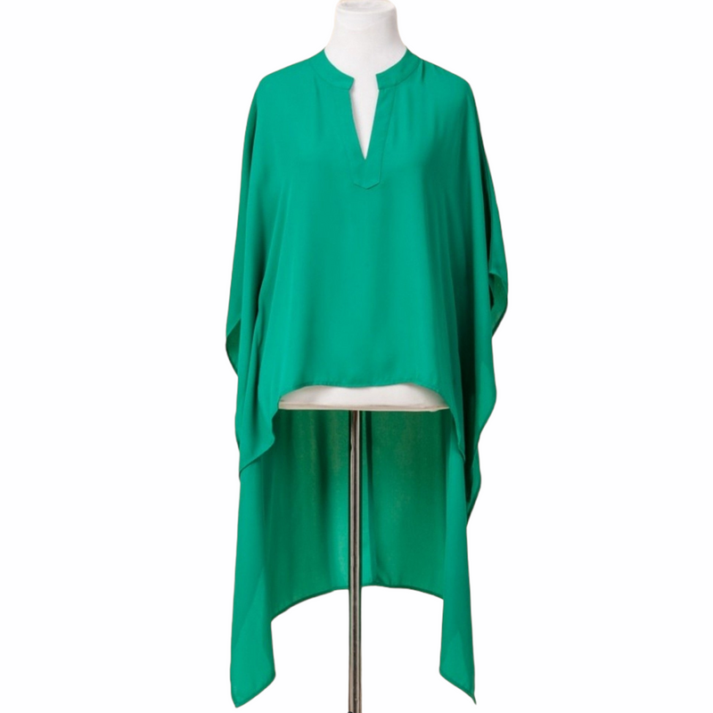 Emerald Kimono Blouse