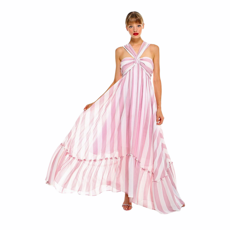 Pink Stripes Maxi