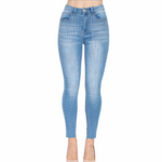 Rhinestone and Chain Skinny Jean