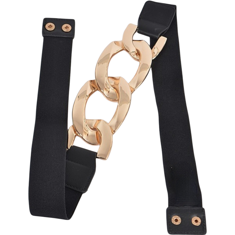 Oversized Chain Buckle Belt