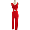 Red Long Jumpsuit