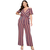 Stripes Plus Jumpsuit