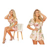 Floral Puff Sleeve Romper