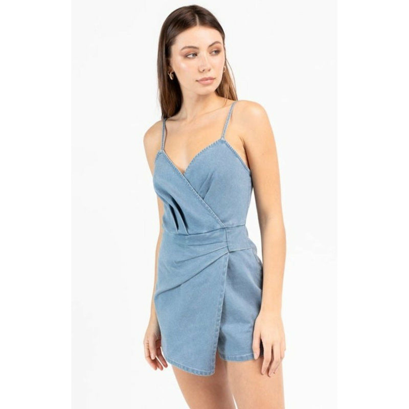 Tulip Denim Romper