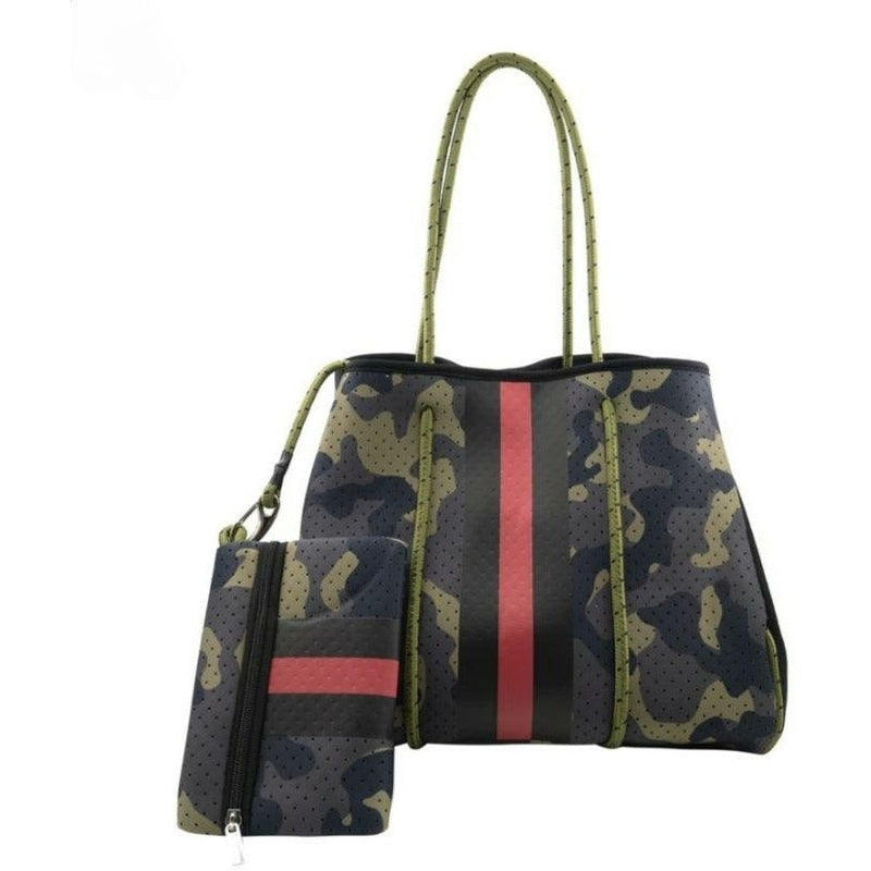 Green Camouflage Bag