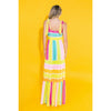Lime Stripes Maxi Dress