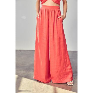 Pink Punch Wide Pants